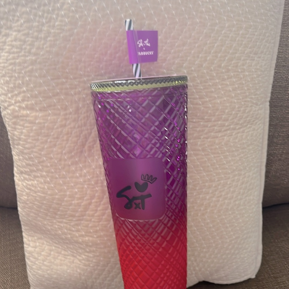 Starbucks venti bling cup She x This NWT Shae Anthony Siren logo collectible